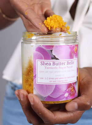 Turmeric Exfoliating Face & Body Sugar Scrub